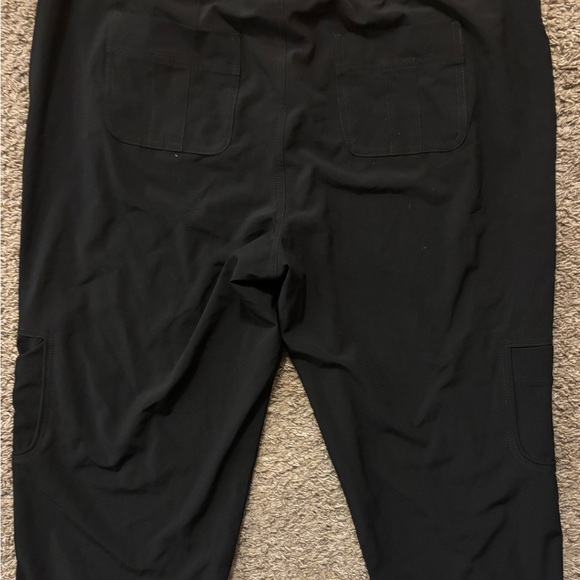 Style & Co NWT Woman L Black Cropped Pants with Drawstring Lightweight Brand New - Picture 10 of 10